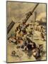 Events in Korea, Chinese Ship Sunk by Japanese, First Sino-Japanese War-null-Mounted Giclee Print