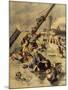 Events in Korea, Chinese Ship Sunk by Japanese, First Sino-Japanese War-null-Mounted Giclee Print
