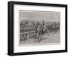 Events in Paris, Military Precautions at Longchamps Races-Frank Dadd-Framed Giclee Print