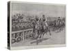 Events in Paris, Military Precautions at Longchamps Races-Frank Dadd-Stretched Canvas