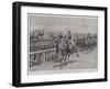 Events in Paris, Military Precautions at Longchamps Races-Frank Dadd-Framed Giclee Print