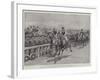 Events in Paris, Military Precautions at Longchamps Races-Frank Dadd-Framed Giclee Print