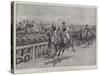 Events in Paris, Military Precautions at Longchamps Races-Frank Dadd-Stretched Canvas