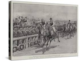 Events in Paris, Military Precautions at Longchamps Races-Frank Dadd-Stretched Canvas