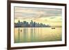 Ever-Developing Jianggang Skyline and Qianjiang River in Hangzhou, Zhejiang, China-Andreas Brandl-Framed Photographic Print