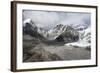 Everest Base Camp (5350m), scattering of tents at back of Khumbu glacier, Khumbu, Nepal, Himalayas-Alex Treadway-Framed Photographic Print
