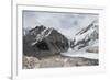 Everest Base Camp (5350m), scattering of tents at back of Khumbu glacier, Khumbu, Nepal, Himalayas-Alex Treadway-Framed Photographic Print