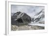 Everest Base Camp (5350m), scattering of tents at back of Khumbu glacier, Khumbu, Nepal, Himalayas-Alex Treadway-Framed Photographic Print