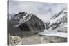 Everest Base Camp (5350m), scattering of tents at back of Khumbu glacier, Khumbu, Nepal, Himalayas-Alex Treadway-Stretched Canvas