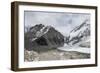 Everest Base Camp (5350m), scattering of tents at back of Khumbu glacier, Khumbu, Nepal, Himalayas-Alex Treadway-Framed Photographic Print