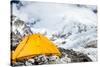 Everest Base Camp and Tent-blas-Stretched Canvas