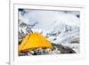 Everest Base Camp and Tent-blas-Framed Photographic Print