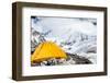 Everest Base Camp and Tent-blas-Framed Photographic Print