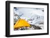 Everest Base Camp and Tent-blas-Framed Photographic Print