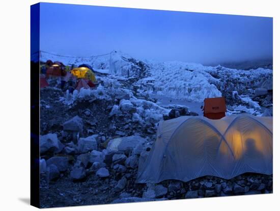 Everest Base Camp in Nepal-null-Stretched Canvas