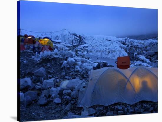Everest Base Camp in Nepal-null-Stretched Canvas