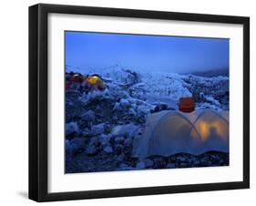 Everest Base Camp in Nepal-null-Framed Premium Photographic Print