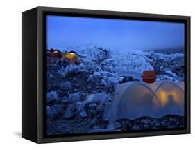 Everest Base Camp in Nepal-null-Framed Stretched Canvas