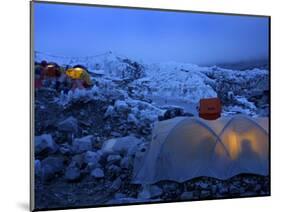 Everest Base Camp in Nepal-null-Mounted Photographic Print