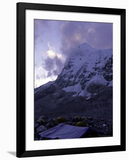 Everest Base Camp, Nepal-Michael Brown-Framed Photographic Print