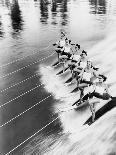 Row of Women Water Skiing-Everett Collection-Photographic Print