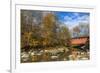 Everett Road Covered Bridge on Furnace Run Cree, Cuyahoga National Park, Ohio-Chuck Haney-Framed Photographic Print