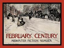 February Century, Midwinter Fiction Number-Everett Shinn-Mounted Art Print