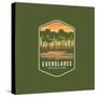 Everglades National Park Emblem Patch Icon Illustration-anjar suwarno-Stretched Canvas