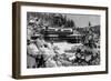 Evergreen, Colorado - Troutdale-at-the-Pines in Midwinter-Lantern Press-Framed Art Print