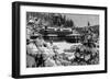 Evergreen, Colorado - Troutdale-at-the-Pines in Midwinter-Lantern Press-Framed Art Print