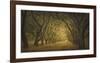 Evergreen, New Alley, Right Side-William Guion-Framed Giclee Print