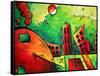 Evergreen-Megan Aroon Duncanson-Framed Stretched Canvas