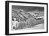 Evergreens and Aspen Trees in a Snow Storm Near Gobbler's Knob, Utah-Howie Garber-Framed Photographic Print