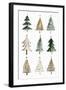 Evergreens II-Isabelle Z-Framed Art Print