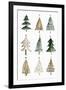 Evergreens II-Isabelle Z-Framed Art Print