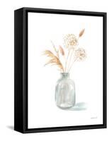 Everlasting Bouquet II Neutral-Danhui Nai-Framed Stretched Canvas