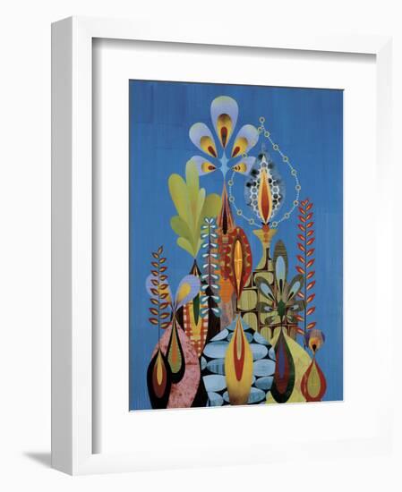 Evernia-Rex Ray-Framed Art Print