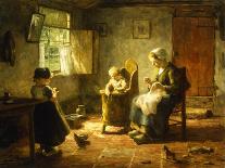 The Doll's Supper-Evert Pieters-Stretched Canvas