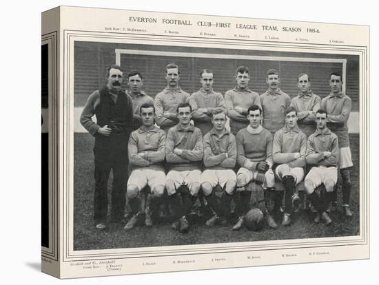 Everton Everton Football Club 1st Team 1905-1906 Season-null-Stretched Canvas