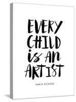 Every Child is an Artist-Brett Wilson-Stretched Canvas