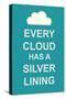 Every Cloud Has A Silver Lining-The Vintage Collection-Stretched Canvas