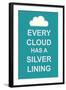 Every Cloud Has A Silver Lining-The Vintage Collection-Framed Art Print