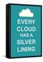 Every Cloud Has A Silver Lining-The Vintage Collection-Framed Stretched Canvas