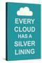 Every Cloud Has A Silver Lining-The Vintage Collection-Stretched Canvas