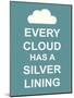 Every Cloud Has A Silver Lining-The Vintage Collection-Mounted Art Print