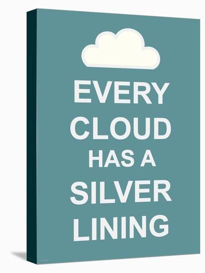 Every Cloud Has A Silver Lining-The Vintage Collection-Stretched Canvas