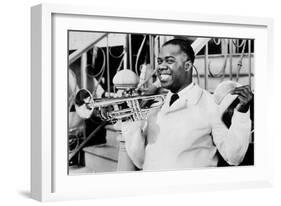 Every Day's a Holiday by Edward Sutherland with Louis Armstrong 1938-null-Framed Photo