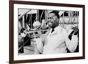 Every Day's a Holiday by Edward Sutherland with Louis Armstrong 1938-null-Framed Photo