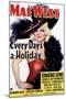 Every Day's a Holiday, Mae West, 1937-null-Mounted Art Print