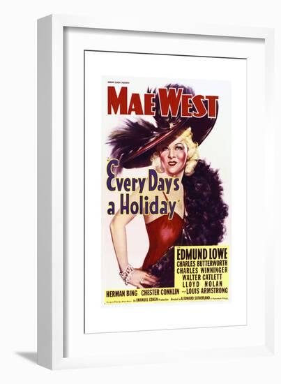 Every Days a Holiday-null-Framed Art Print